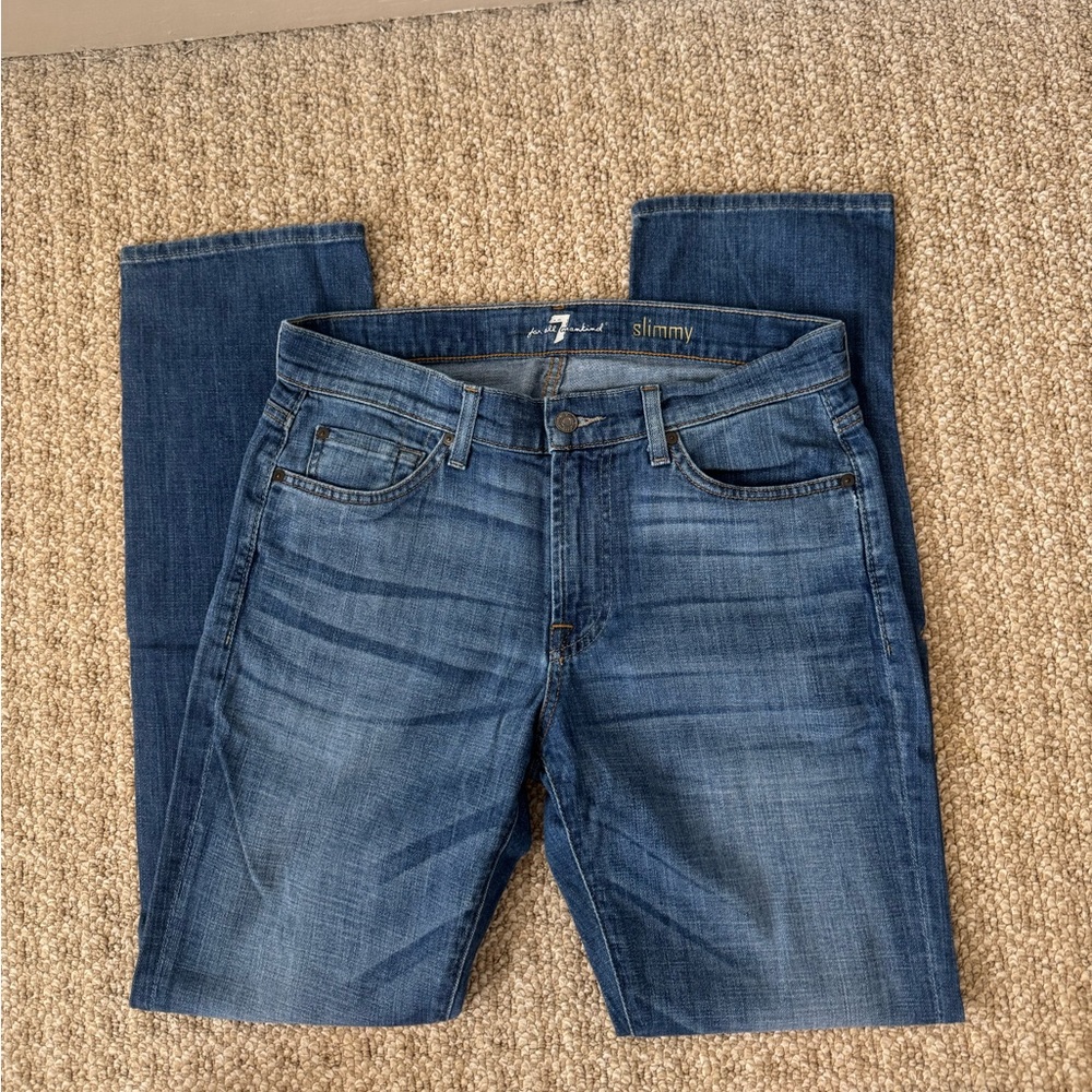 7 for all mankind slimmy jeans